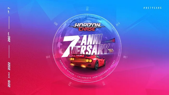 Horizon Chase Celebra 7º Aniversário

com DLC grátis 'Aventuras'