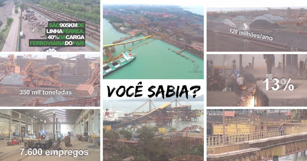 Confira as curiosidades do Porto de Tubarão, palco do percurso da Corrida Vale!