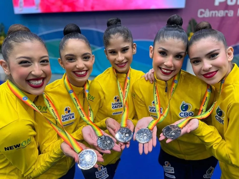 Capixabas fazem história com a seleção brasileira de ginástica rítmica