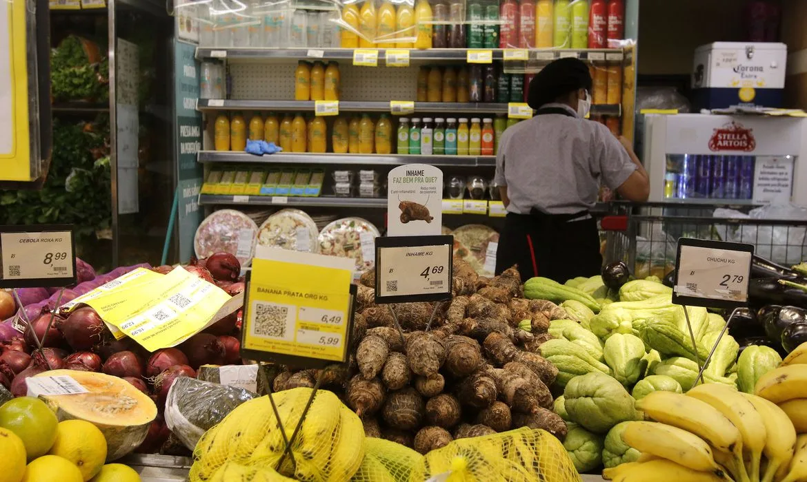 Supermercado na zona sul do Rio de Janeiro.