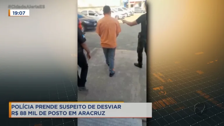 Frentista dá golpe em posto que trabalhava e é preso