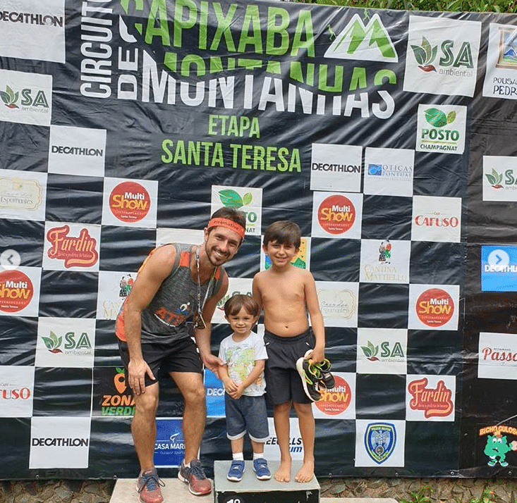 Pai e filho dão show de união e paixão por corrida no Circuito Capixaba de Montanhas