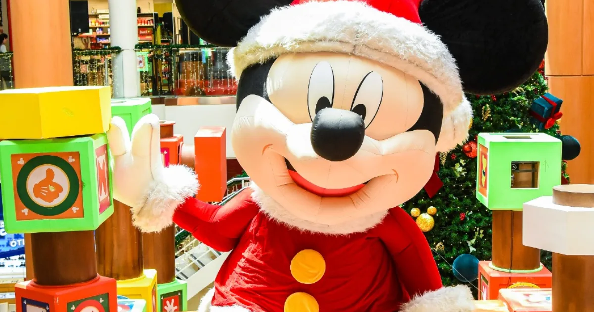 Natal e magia! Personagens da Disney estarão em evento gratuito em Vitória