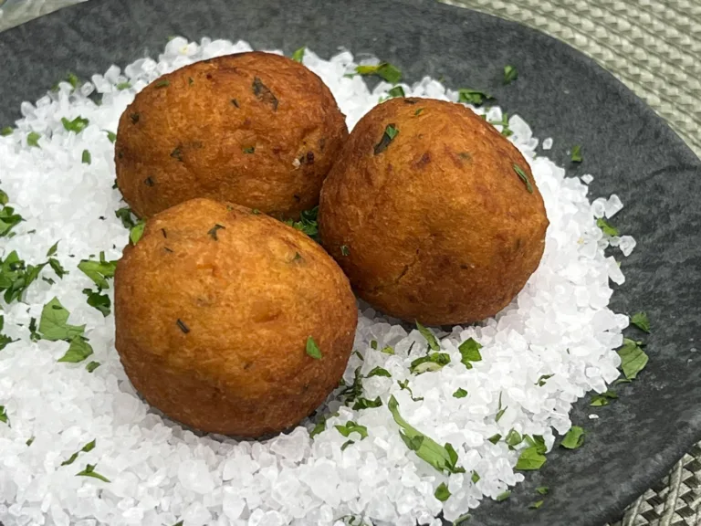 Receita incrível de bolinho de batata com frango