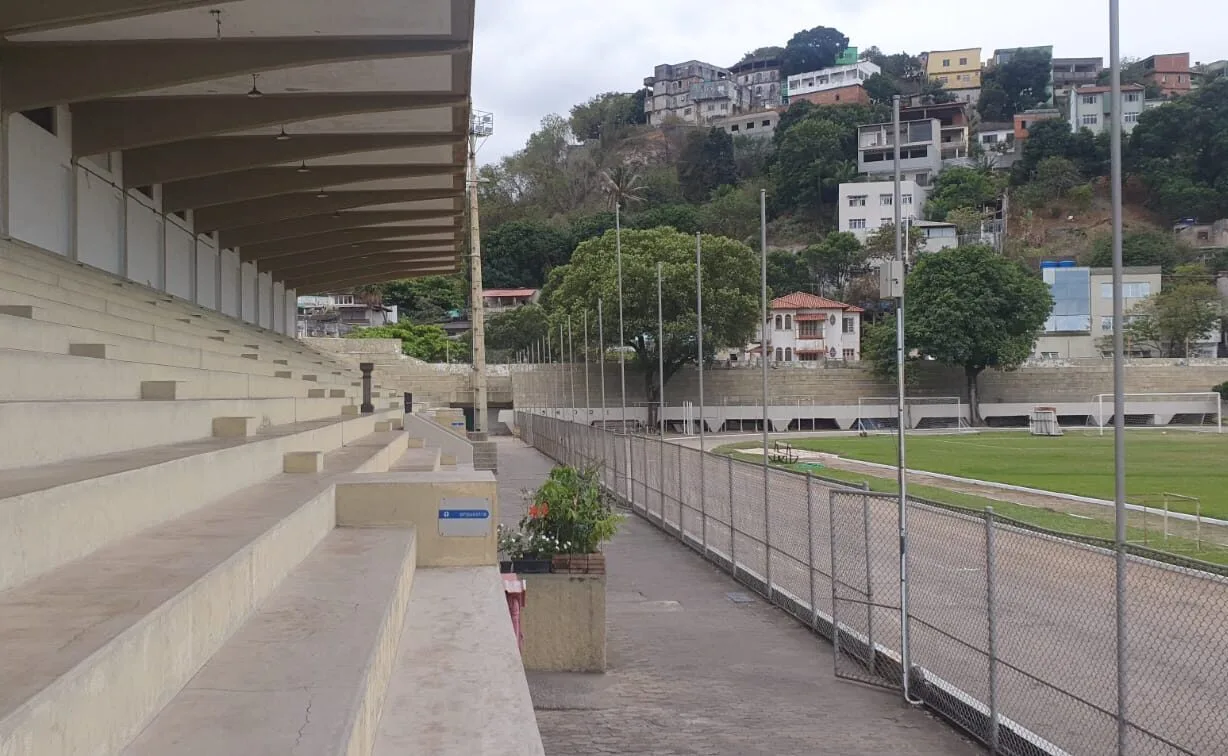 Estádio Governador Bley hoje pertence ao IFES, que é casa do vôlei e do atletismo no JOEES 2024 - Foto: Gabriel Cavalini