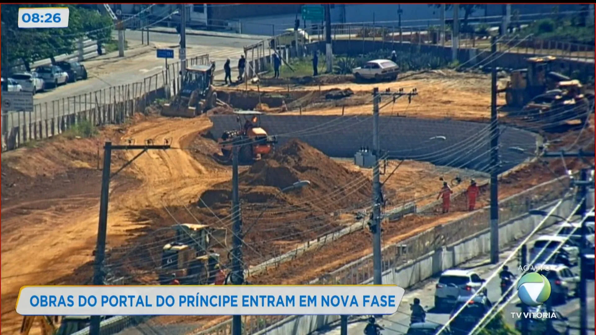 Obras do Portal do Príncipe entram em nova fase