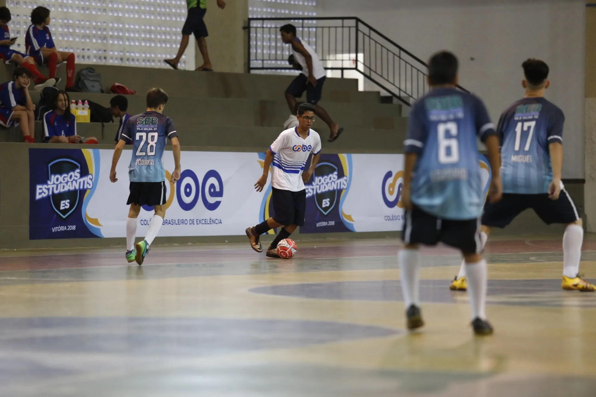 SEB vence COBE por 6 a 0 e aplica a maior goleada do dia no futsal