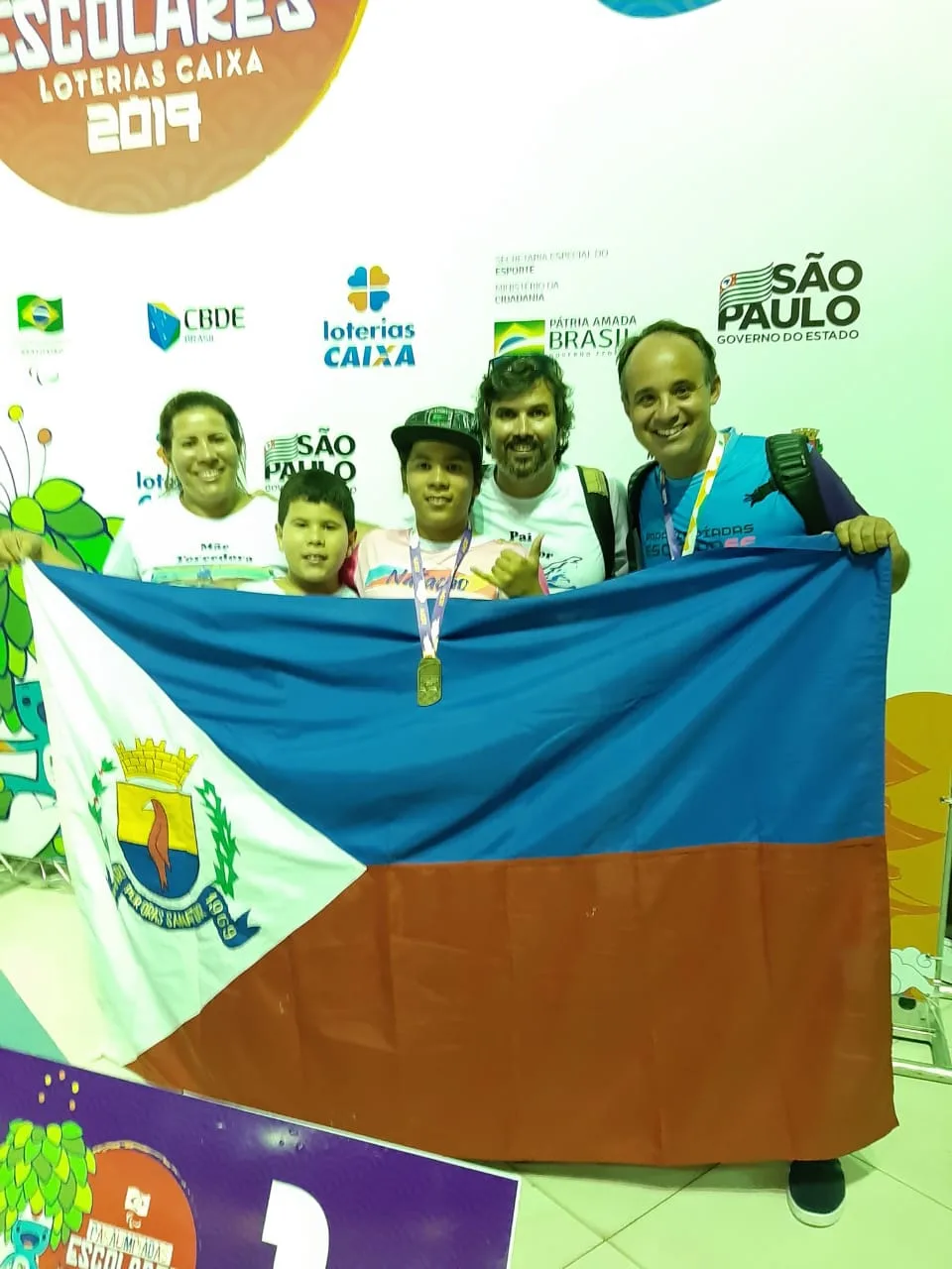 Atleta de Guarapari conquista o ouro nos 100 metros Medley nas Paralimpíadas Escolares 2019