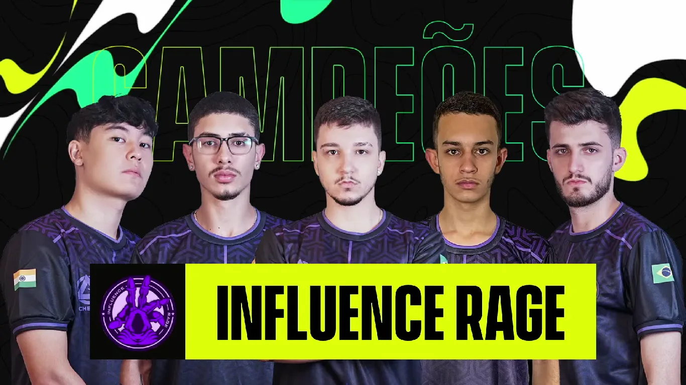 Influence Rage é a campeã da PUBG MOBILE Pro League Fall Brasil 2023