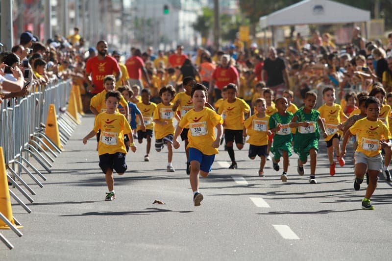 Diversão, atrações e emoção de sobra na Corrida Garotada