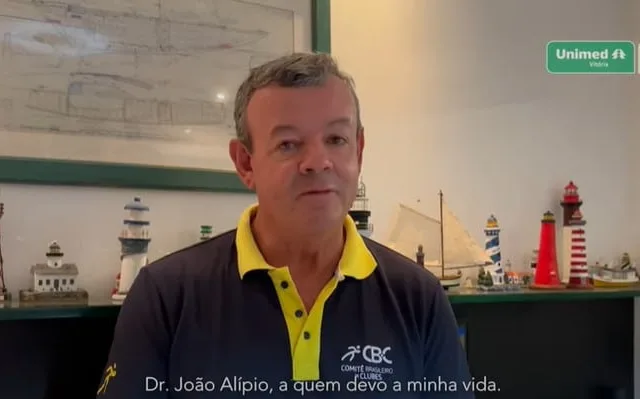 Unimed apresenta “Uma história de coragem” - a emocionante história do cooperado João Alípio Noé com o medalhista olímpico Lars Grael