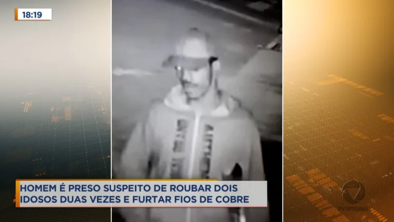 Polícia identifica e prende suspeito que invadiu e furtou casa de idosos