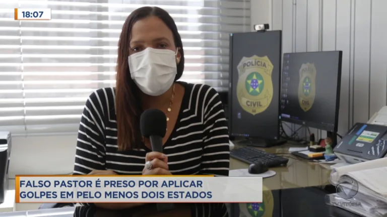Polícia prende falso pastor suspeito de estelionato em pelo menos dois estados
