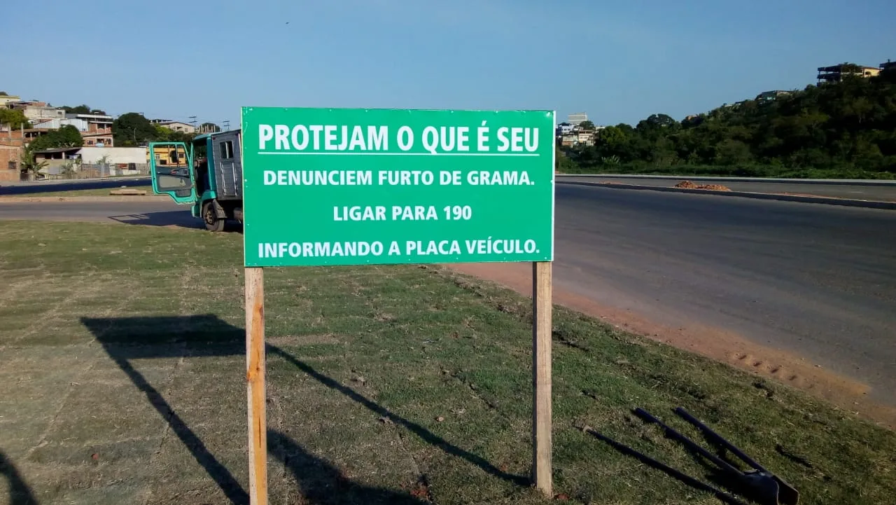 Furto de grama em obras de rodovia no Espírito Santo gera prejuízo de R$ 27 mil