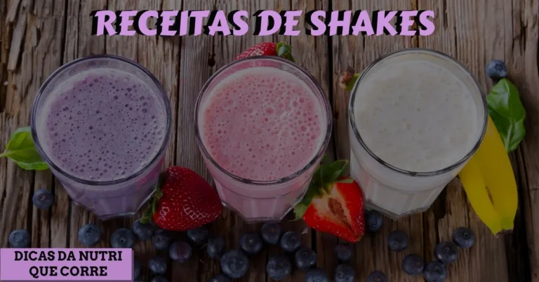 Dicas da Nutri que Corre: Shakes que podem potencializar seu treino!