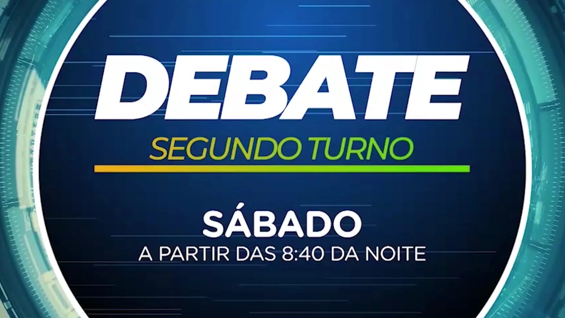 Debate 2º turno: Fábio diz que problemas da cidade vão ser amplamente expostos