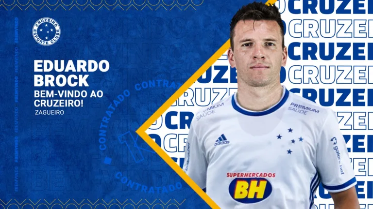 Cruzeiro confirma chegada do zagueiro Eduardo Brock, 7º reforço para temporada