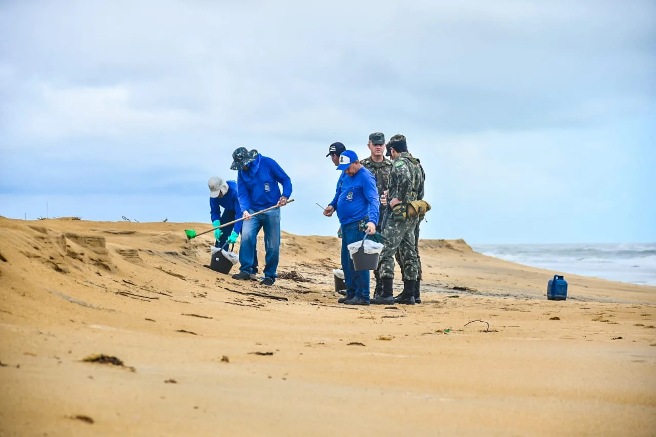 Nova análise mostra que praias de Linhares estão livres de fragmentos de óleo