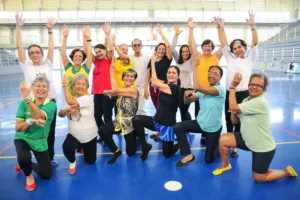 Coreografia é uma das modalidades dos Jogos (Foto: Elizabeth Nader)