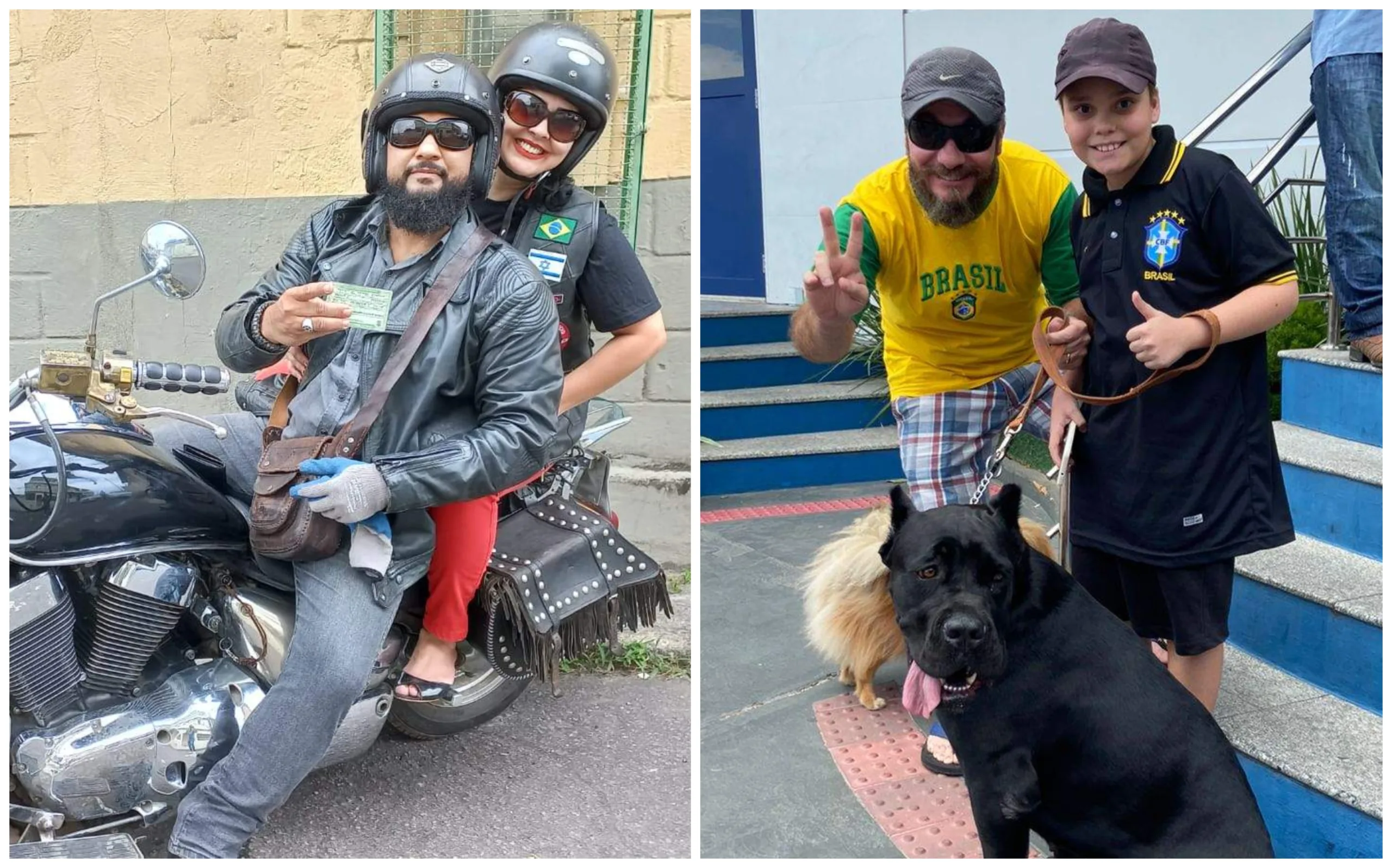 Motoqueiros, idosos e "cãopanheiro": capixabas marcam presença no 2º turno