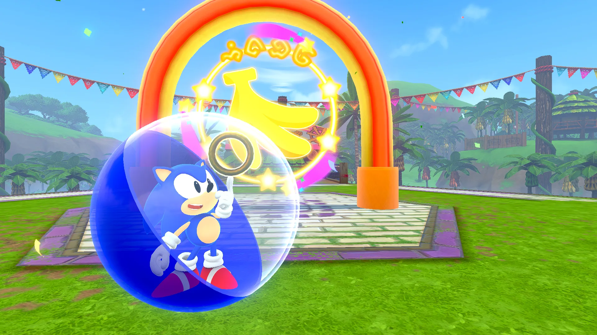 Sonic, Knuckles e amigos aceleram em Super Monkey Ball Banana Rumble