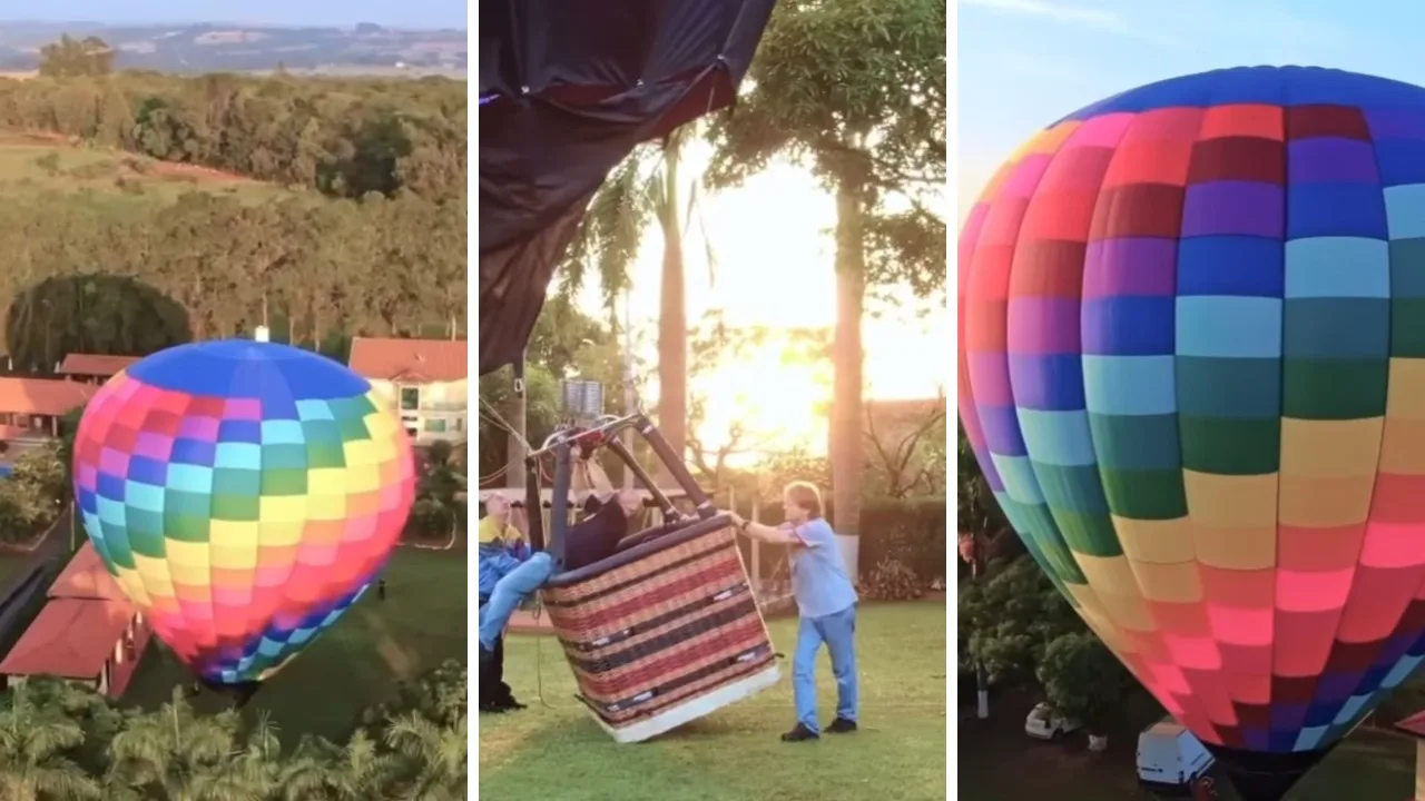 Pedra Azul terá passeios de balão a partir deste mês; veja tempo de voo e valores