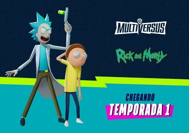 Rick e Morty e LeBron James são os novos personagens de MultiVersus