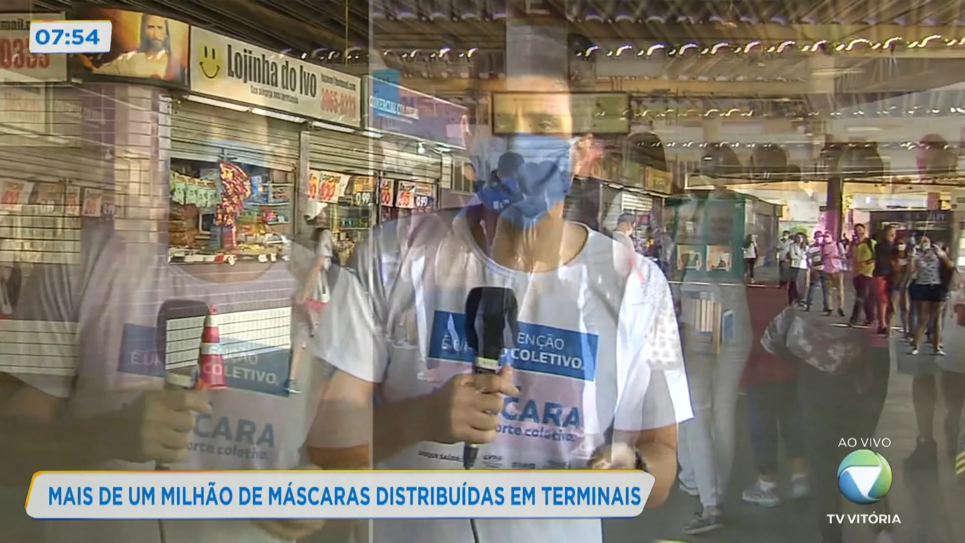 Mais de um milhão de máscaras distribuídas em terminais