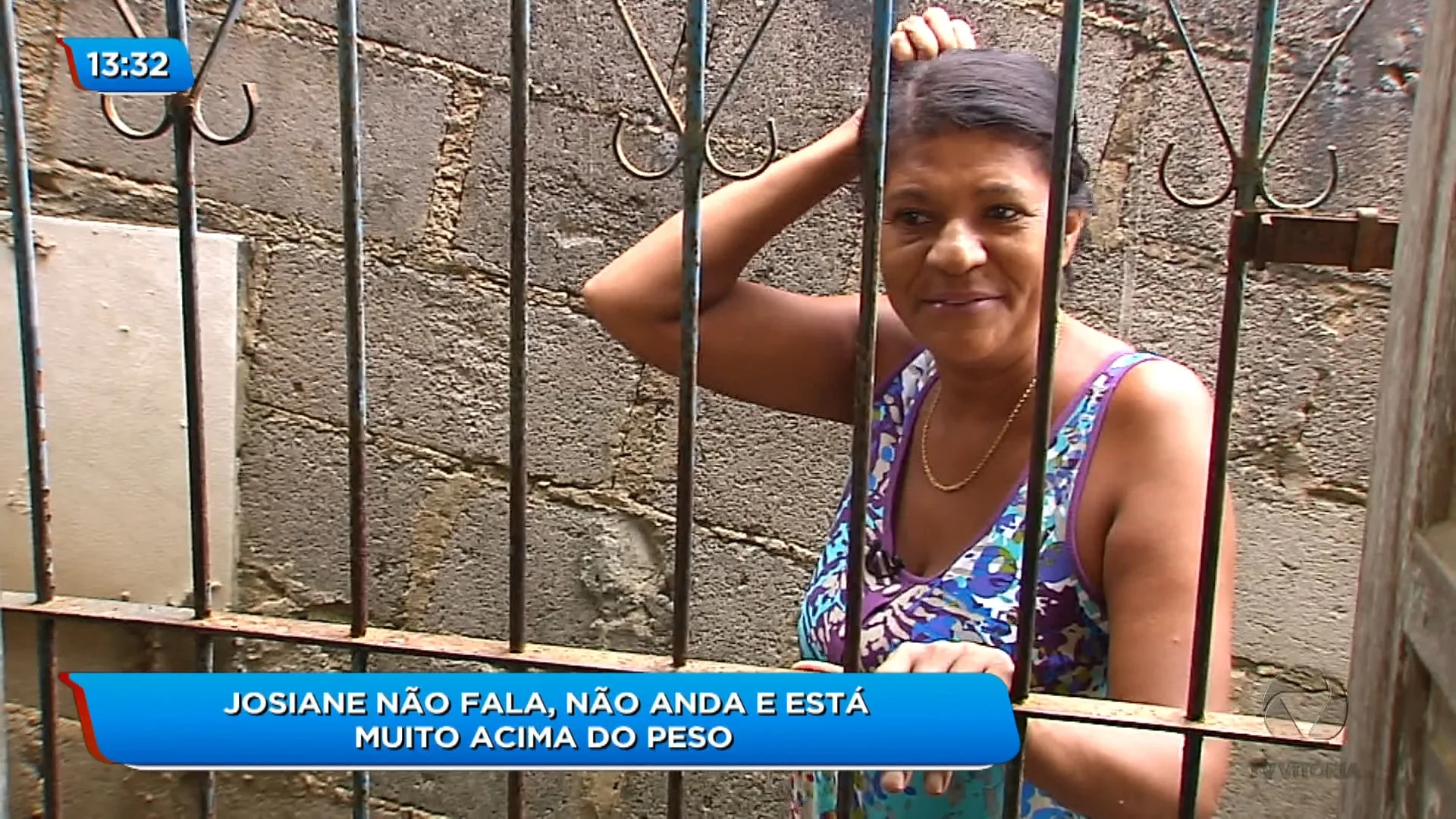 Praça do povo ajuda a menina Josiane, de Cariacica