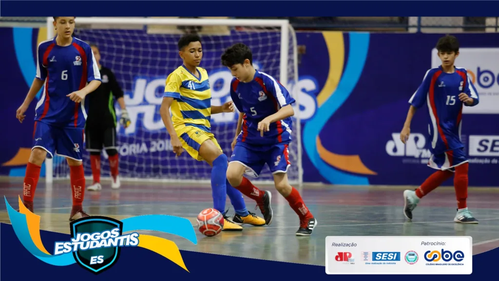 Terça-feira é dia de futsal nos Jogos Estudantis