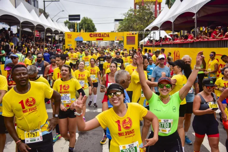 Chegada da Dez Milhas Garoto em 2024 (Fotop / Garoto)