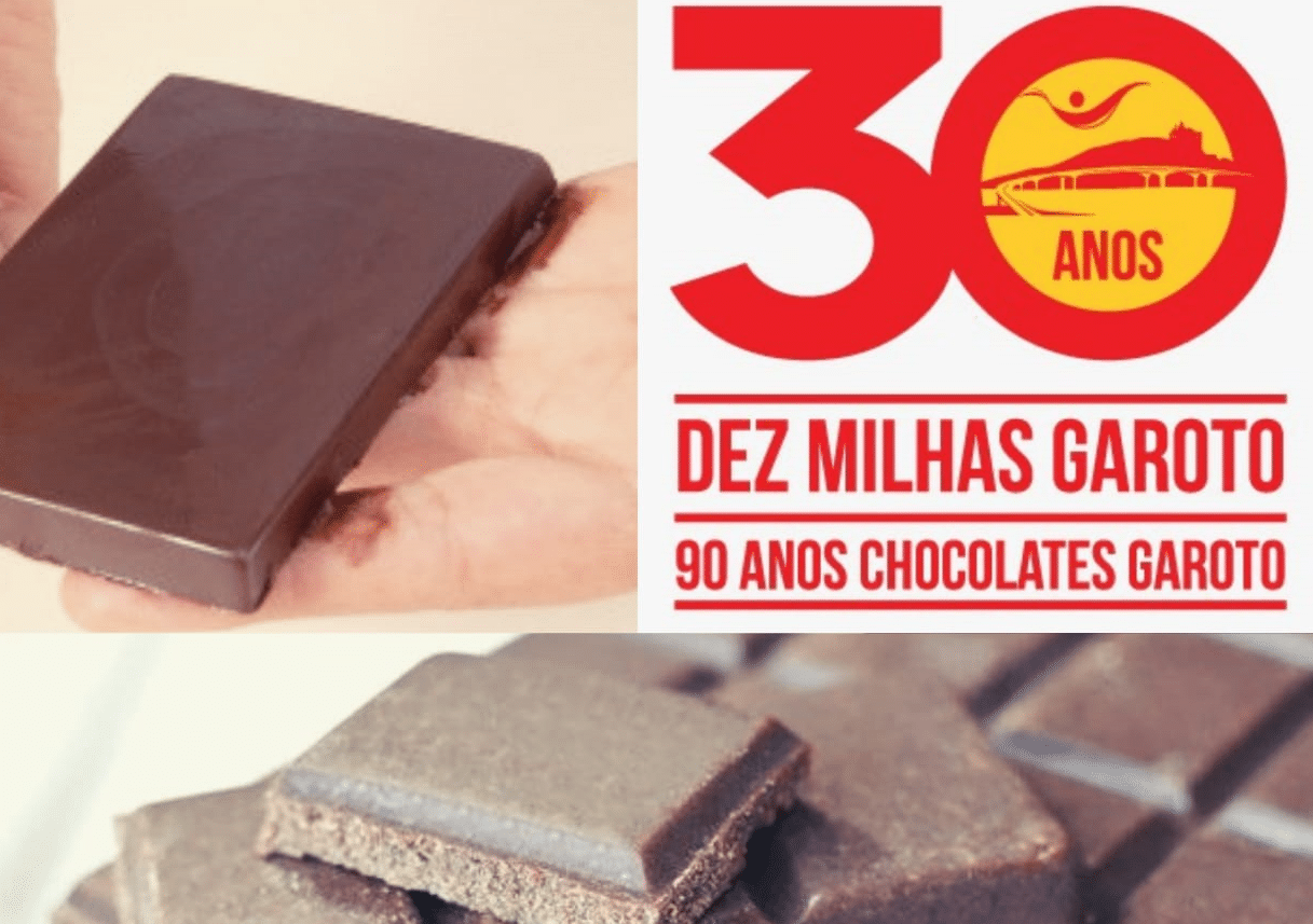 Dez Milhas Garoto: chocolate é ótimo para os corredores