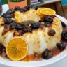 Receita de sobremesa: como fazer manjar de coco com calda de ameixa