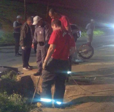 Motociclista morre após cair em bueiro sem tampa em Colatina