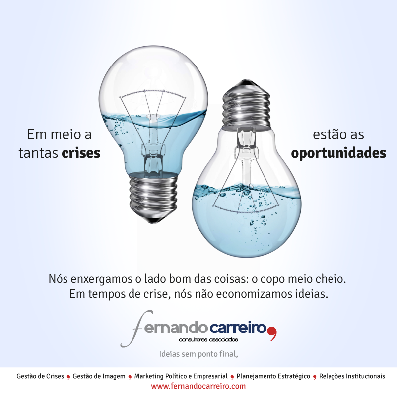 Sem crises e sem economia de ideias