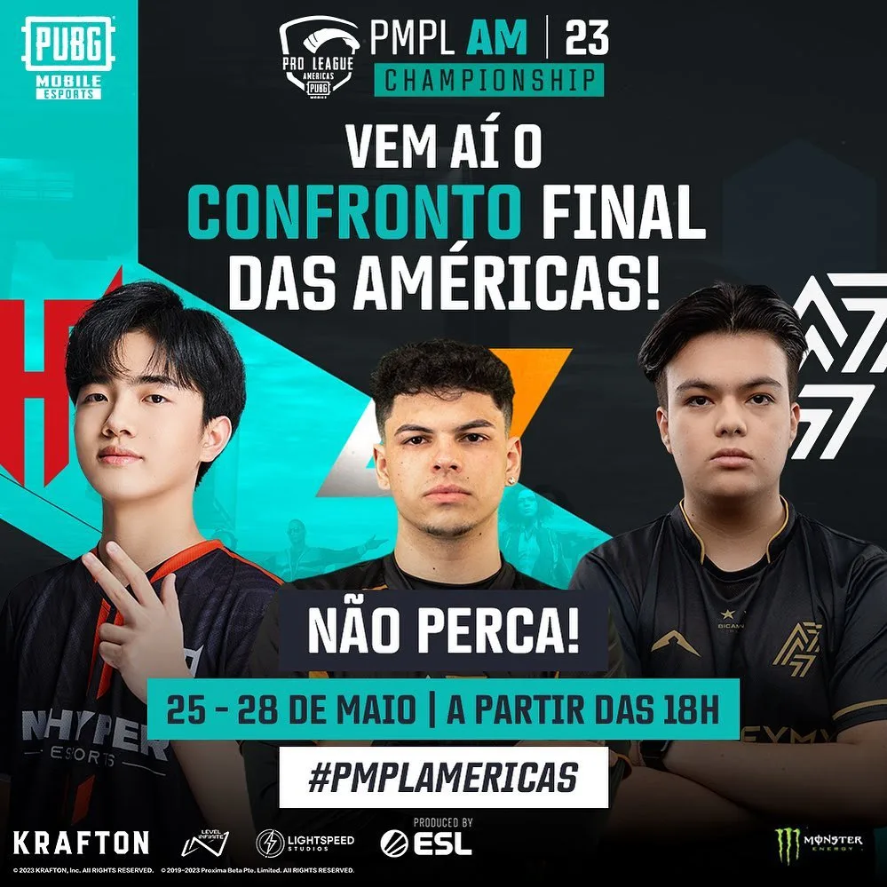 PUBG MOBILE Pro League Americas Championship Spring 2023 começa esta semana