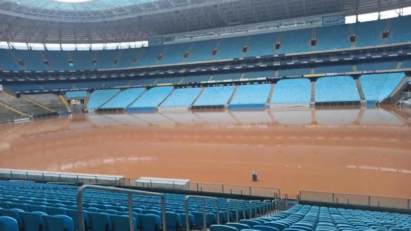 CBF anuncia ajuda de R$ 20 milhões a clubes gaúchos após prejuízos com enchentes