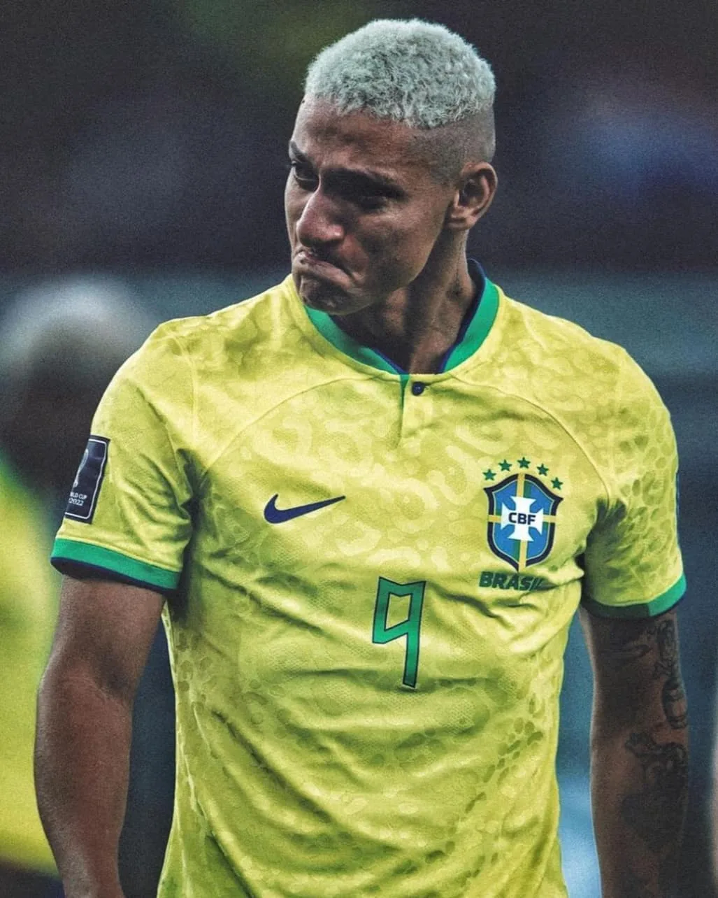 Richarlison desabafa após eliminação do Brasil na Copa: 'golpe mais forte que recebi'