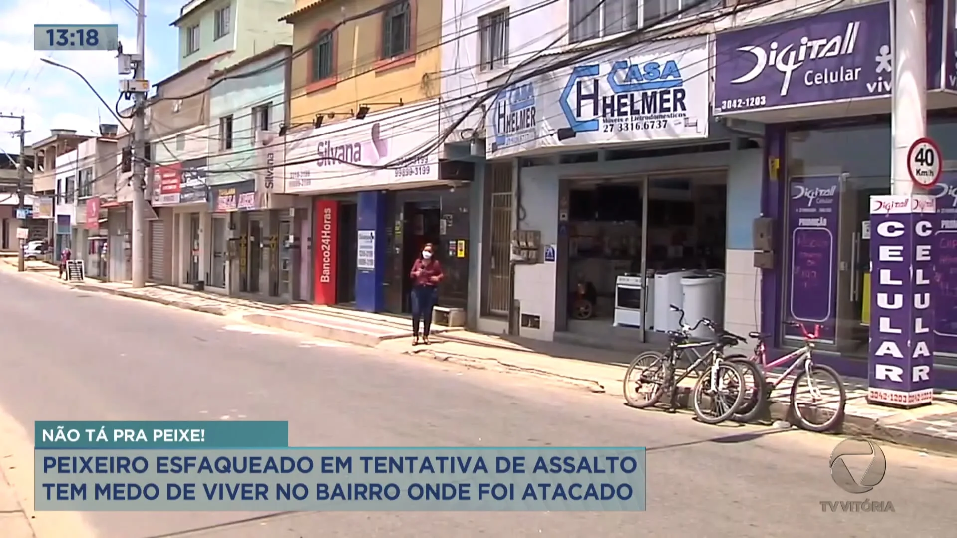 Peixeiro diz que está difícil morar em Rio Marinho, Cariacica