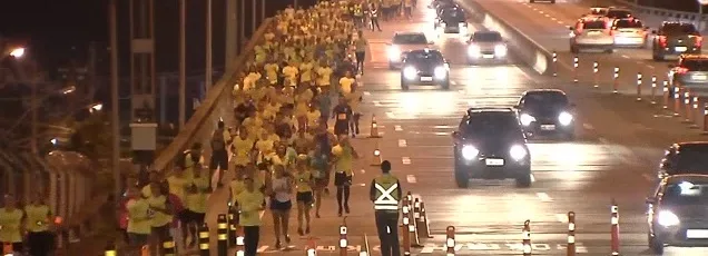 Corrida das Luzes: mais de 3 mil inscritos participaram da sétima edição da prova noturna