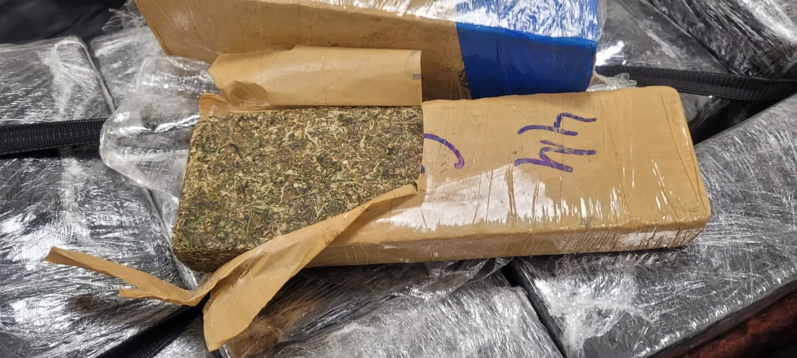 VÍDEO | Jovem é presa com 16 kg de maconha no Aeroporto de Vitória