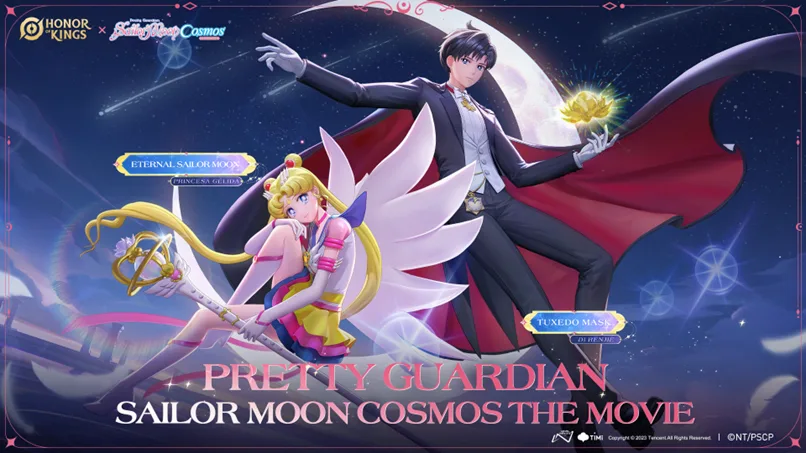 Sailor Moon está chegando em breve ao moba Honor of Kings