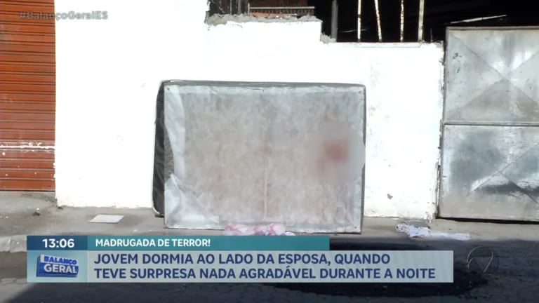 Jovem é assassinado na frente da esposa