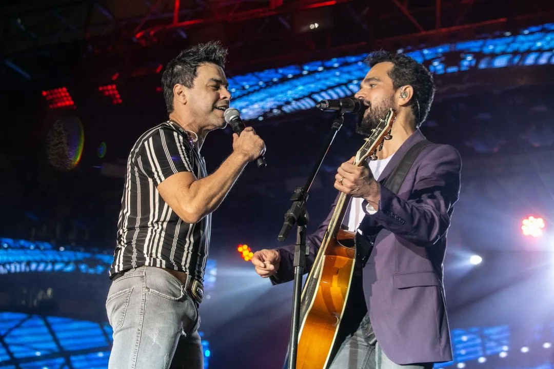 É o amor! Zezé di Camargo e Luciano é atração do aniversário de Vitória nesta sexta