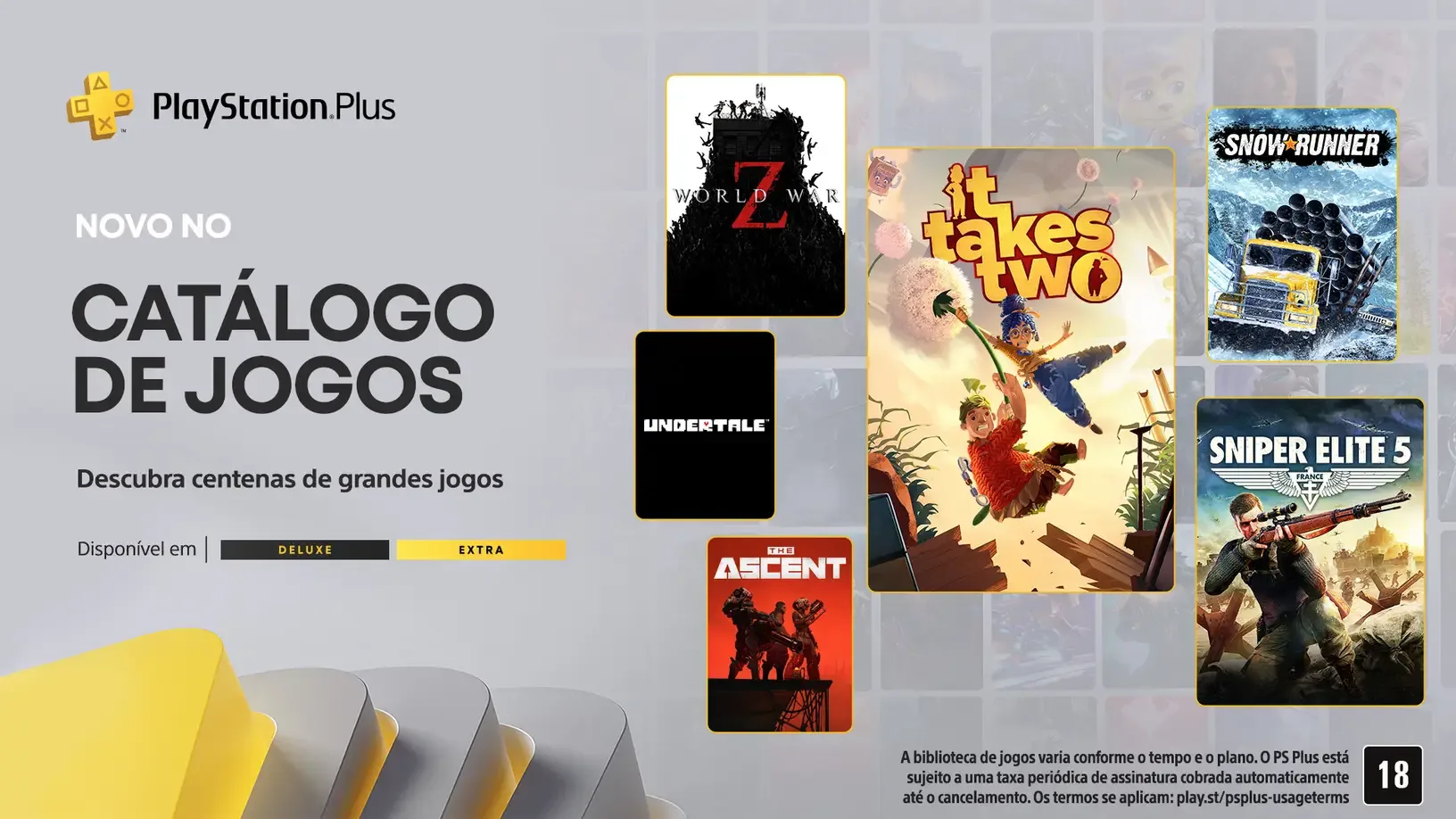 PlayStation Plus: confira os games que entram nos catálogos