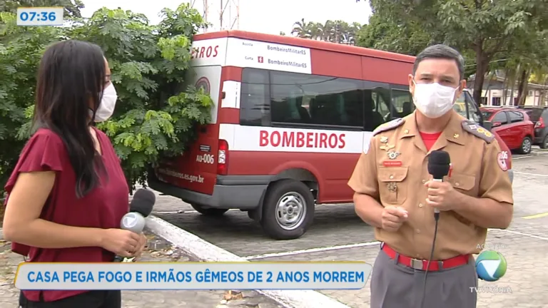 Casa pega fogo e irmãos gêmeos de 2 anos morrem