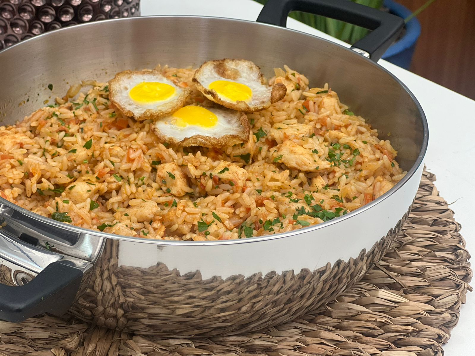 Receita de galinhada para essa terça-feira