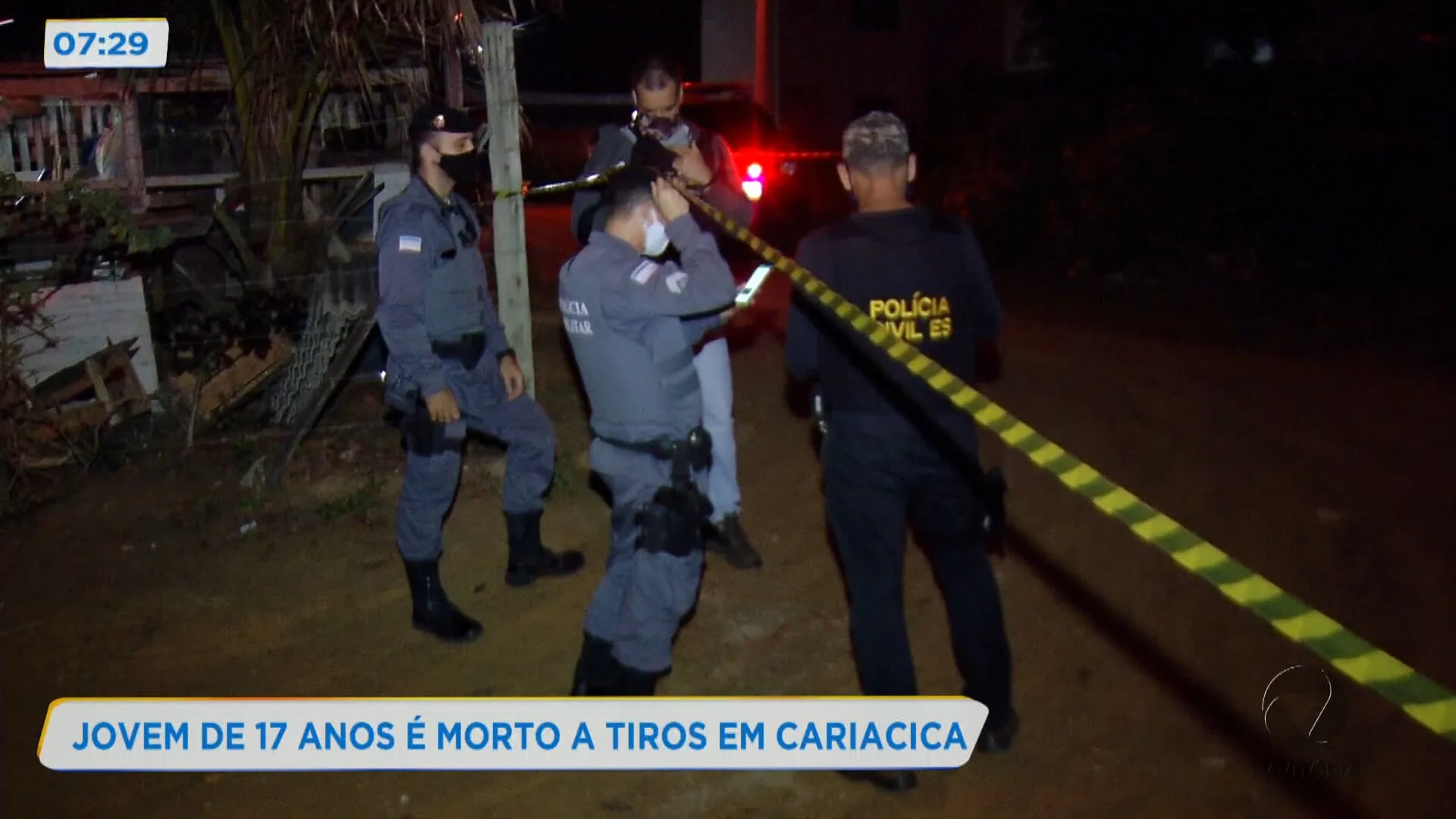 Jovem de 17 anos é morto a tiros em Cariacica