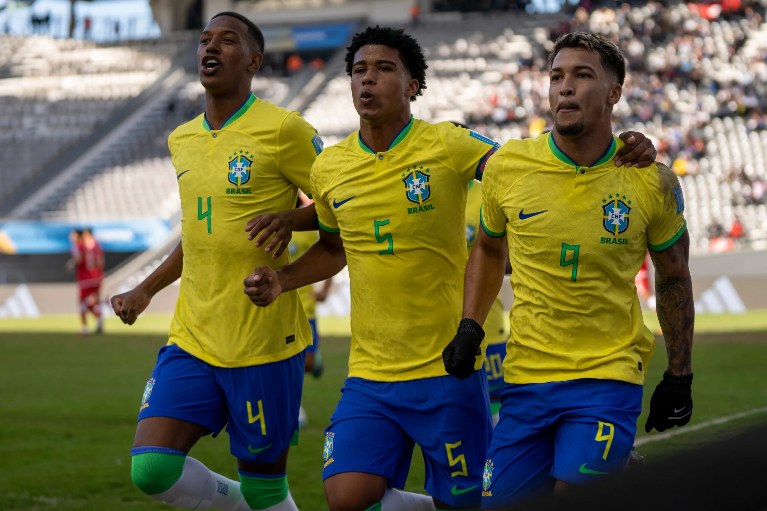 Brasil goleia Tunísia e pega Israel nas quartas do Mundial Sub-20