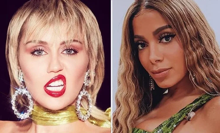 Miley Cyrus elogia Anitta e revela que gostaria de fazer uma parceria musical com a cantora